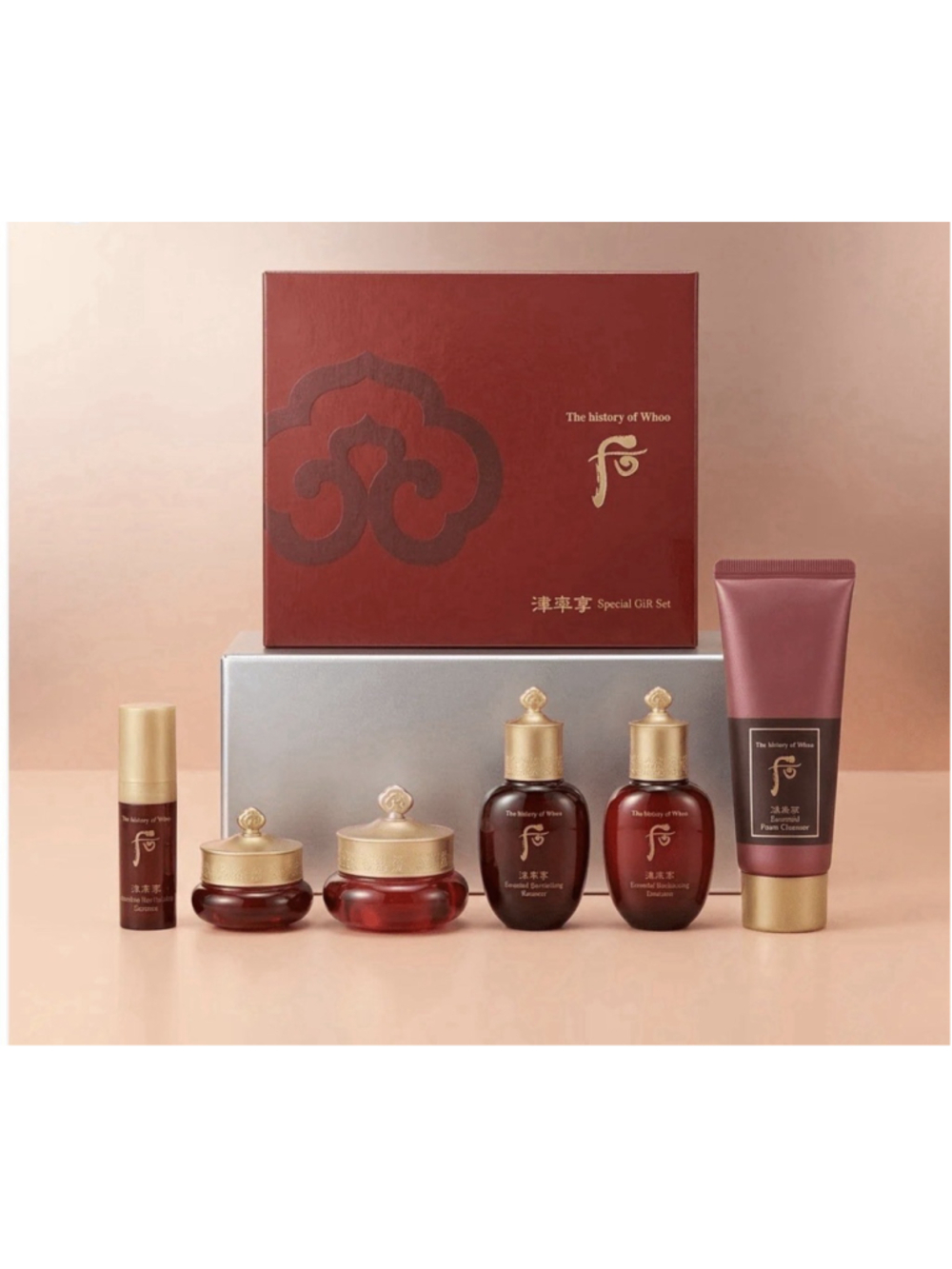 The History of Whoo Jinyulhyang Jinyul 6 items Kit Special Gift Set K-Beauty